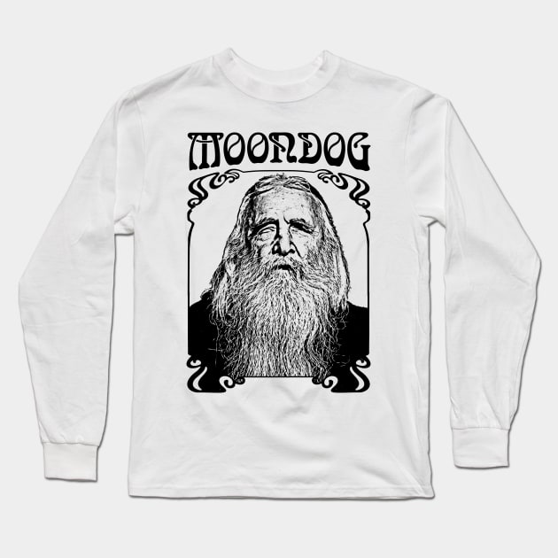 Moondog ∆∆∆ Vintage Look Fan Art Design - Moondog - Long Sleeve